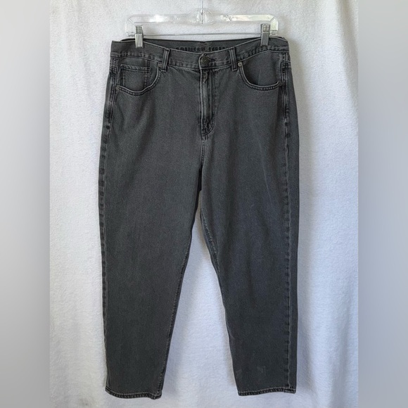 American Eagle Outfitters Denim - American Eagle size 14 black straight leg jeans